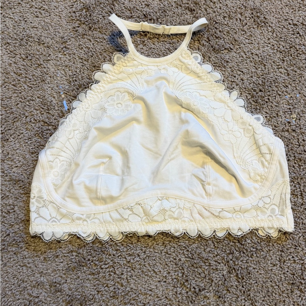 Colsie Ivory Lace Bralette